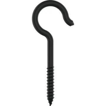 National Hardware Ceiling Hook (Black) .244, #3x 4-1/8