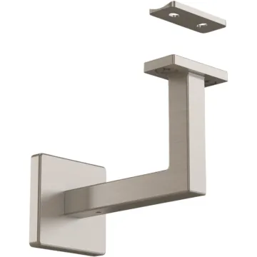 National Hardware 3-5/16 In. Satin Nickel Reed Handrail Bracket