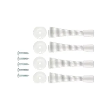National Hardware Door Stop Spring (White - 5pk)