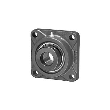 FYH Premium 4 Bolt Flange Bearing, 7/8" Locking Collar, Extended Race NANF20514