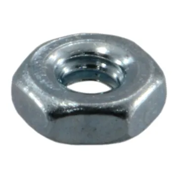 1.6 mm - 0.35 Hex Nut, Coarse Thread, Zinc