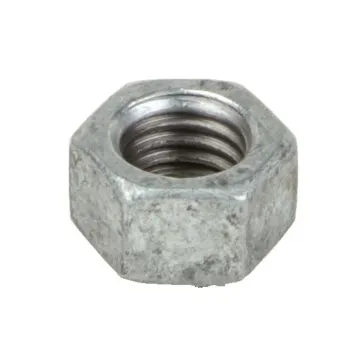 1/2"-13 Hex Nut, Coarse Thread, Galvanized