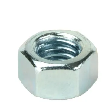 1/2"-13 Hex Nut, Coarse Thread, Zinc