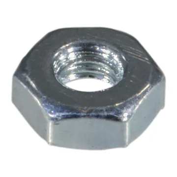 2.5 mm - 0.45 Hex Nut, Coarse Thread, Zinc