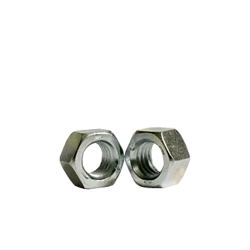 3/8-24 UNF Steel Zinc Plated Hex Nut