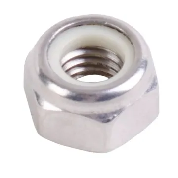 Star Stainless Nylon Lock Nut 8 mm - 1.25 Coarse Thread Stainless Steel