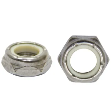 Titan™ Nylon Lock Nut 1/2"-20 Fine Thread, Grade 2, Zinc
