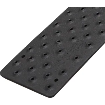Handi Treads 3.75 In. W. x 30 In. L. Black Non-Slip Aluminum Tread