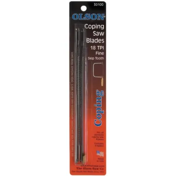 Olson 16 TPI Skip Tooth Coping Saw Blade (4pk) 6-1/2 in.