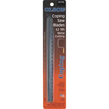 Olson 32 TPI Metal Cutting Coping Saw Blade (4pk) 6-1/2 in.