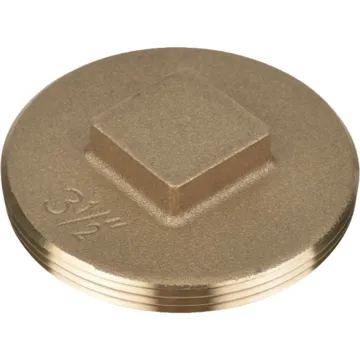 OATEY Oatey 3-1/2 In. Raised Head Brass Plug