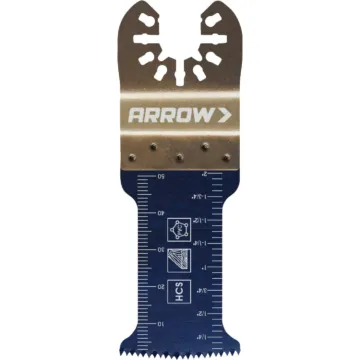Arrow Fastener Arrow 1-1/4 In. Ground Tooth Tough Curve Wood Oscillating Blade (10-Pack)