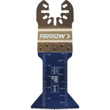 Arrow Fastener Arrow 1-3/4 In. Japanese Tooth Tough Curve Hardwood Oscillating Blade (3-Pack)