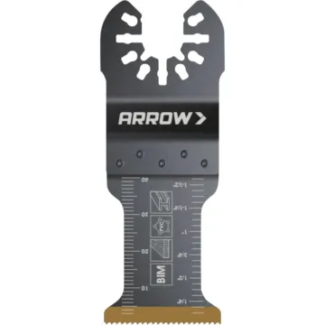 Arrow Fastener Arrow 1-1/4 In. Titanium Metal Oscillating Blade (10-Pack)