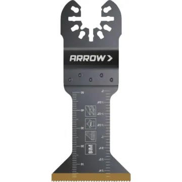 Arrow Fastener Arrow 1-3/4 In. Titanium Metal Oscillating Blade