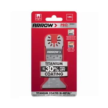 Arrow Fastener 1-3/4 in Bi-Metal Titanium Metal Blade