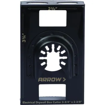Arrow Fastener Arrow 2-7/8 In. x 3-3/4 In. Single Gang Box Cutter