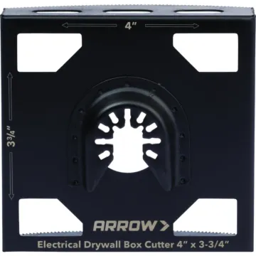 Arrow Fastener Arrow 4 In. x 3-3/4 In. Double Gang Box Cutter