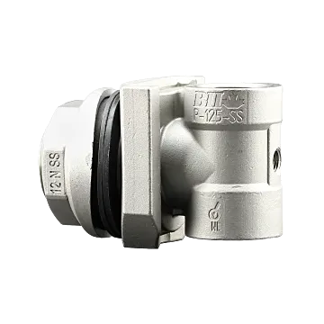 Boshart Industries SS Tapped Pitless Adapter - 1-1/4 in.