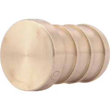 SHARKBITE SharkBite 1/2 In. Barb Brass PEX Test Plug