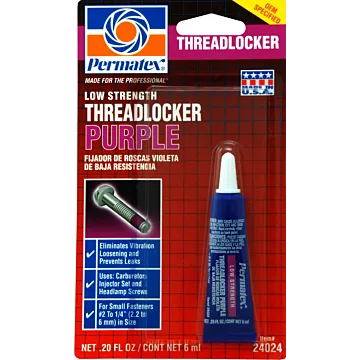Permatex Low 6 mL Tube Threadlocker