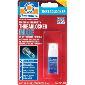 Permatex PERMATEX 0.08 Oz. Blue Medium Strength Threadlocker