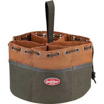 Bucket Boss 19-Pocket Canvas Parachute Bag