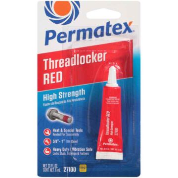 Permatex High Strength Threadlocker Red - 6 mL