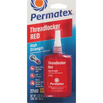 Permatex PERMATEX 1.22 Oz. Red High Strength Threadlocker