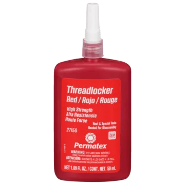 Permatex Red Threadlocker - 50 mL
