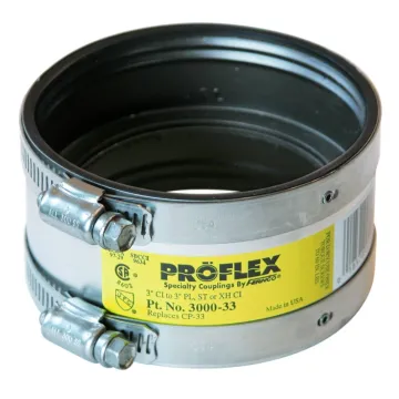 Fernco 3000-33 Proflex 3 in. Neoprene Shielded Coupling