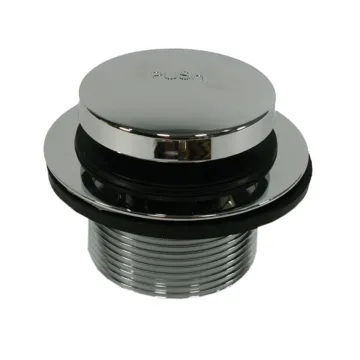 Jones Stephens 1-1/2" Chrome Plated Toe Touch Tub Drain 1-7/8" OD