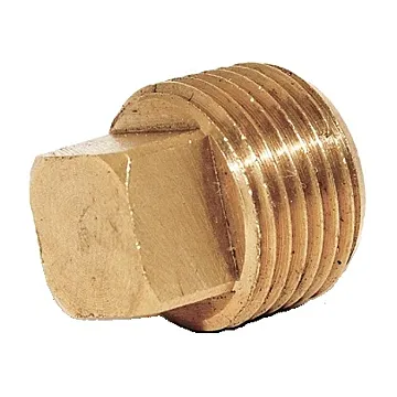 Midland Industries Square Head Barstock Plug - 3/8 in.