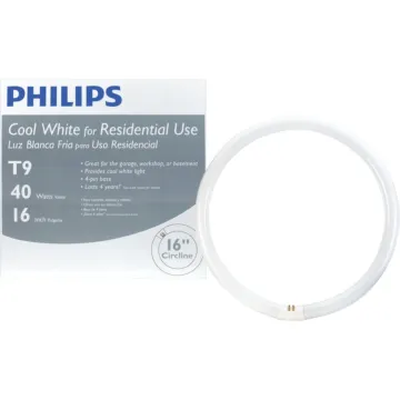 Philips Lighting Philips 40W 16 In. Cool White T9 4-Pin Circline Fluorescent Tube Light Bulb