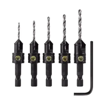 Make it Snappy Tools Imperial 1/4 in Spiral Countersink Drill Bit Set