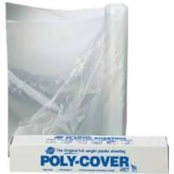 Warps Clear Plastic Sheeting 200 ft x 4 ft, 4 Mil