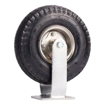 World Casters & Equipment Manufacturing 350 lb 10 in Pneumatic Rigid Caster