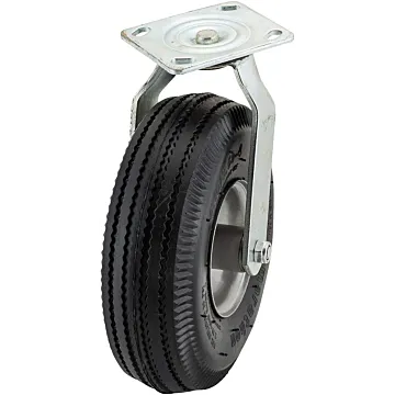 World Casters & Equipment Manufacturing 350 lb 10 in Pneumatic Swivel Caster