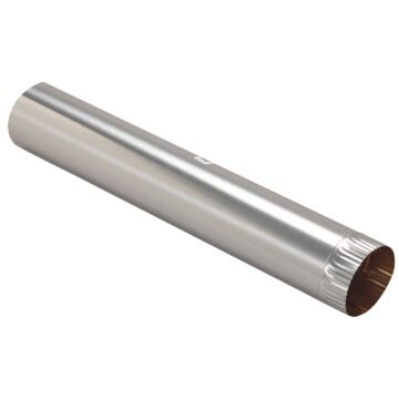 Lambro Aluminum Snap-Lock Pipe - 4 in. x 60 in.