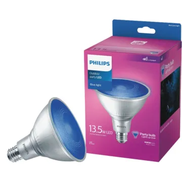 Philips Lighting Philips 100W Equivalent Blue PAR38 Medium LED Floodlight Light Bulb