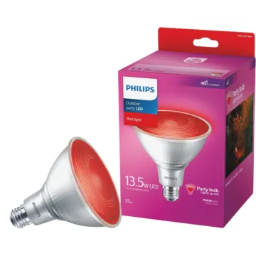 Philips Lighting Philips 100W Equivalent Red PAR38 Medium LED Floodlight Light Bulb