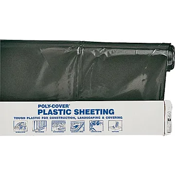 Warps BlackPlastic Sheeting 100 ft x 8 ft, 6 Mil