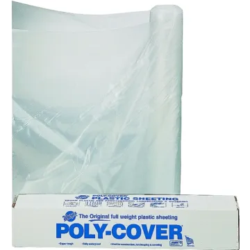 Warps Clear Plastic Sheeting 100 ft x 28 ft, 6 Mil