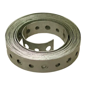 Jones Stephens 3/4" x 50' Perforated Hanger Iron, 20 Gauge (Heavy), Galvanized, Carton of 10