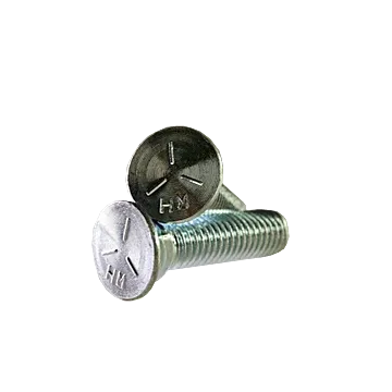 7/16"-14 x 1-3/4" Plow Bolt Steel Zinc Plated