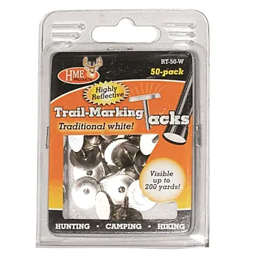 American Rod & Gun Metal White Reflective Trial Tack