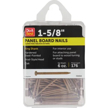 Do it Best Do it 1-5/8 In. 16-1/2 ga Oakl Ring Shank Paneling Nails (186 Ct.)