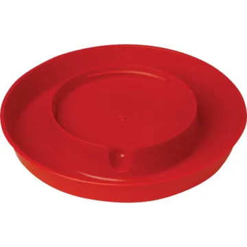 Little Giant Products Little Giant 1-Gal. Screw-On Red Poultry Waterer Base