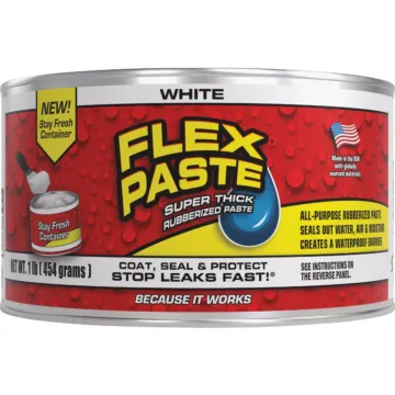 Flex Seal Flex Paste 1 Lb. Rubber Sealant, White