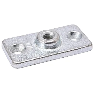 Galvanized Pipe Hanger Plate - 1/2 in.